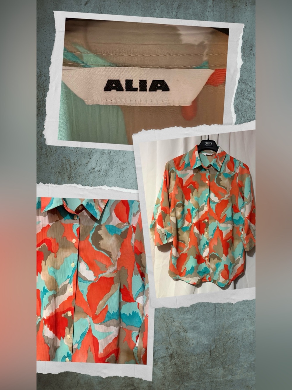 Alia Button up Blouse p2p24 #2068